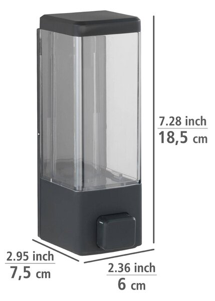 Dezinfekční dávkovač ISTRES, černý, 320 ml, Wenko