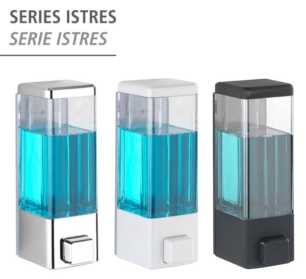 Dezinfekční dávkovač ISTRES, černý, 320 ml, Wenko