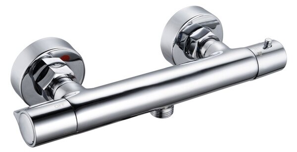 Invena Slim sprchová baterie nastěnná s termostatem chrom BT-00-S01