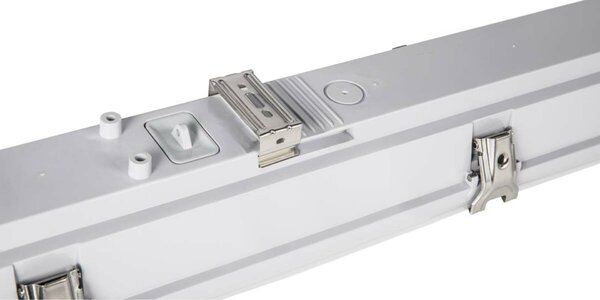 BIG WHITE SLV IMPERVA 120 CW LED, vnitřní nástěnné a stropní nástavbové svítidlo, IP66, šedá, 3000K 1001314