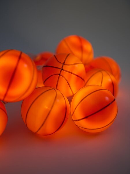 Sinsay - Dekorační LED světýlka ve tvaru basketbalových míčů - oranžová