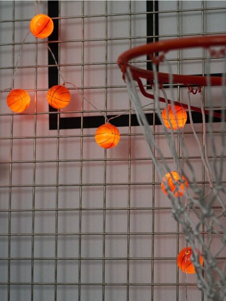 Sinsay - Dekorační LED světýlka ve tvaru basketbalových míčů - oranžová