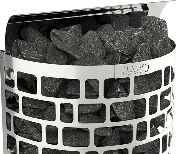 Saunové kamna Sawo Aries Wall Ari3 7,5 kW | vyžaduje samostatné ovládání | ARI3-75NS-WL-P