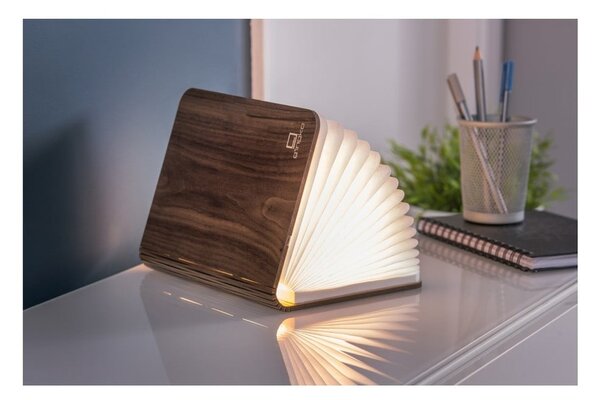 Hnědá světelná dekorace na USB Booklight – Gingko