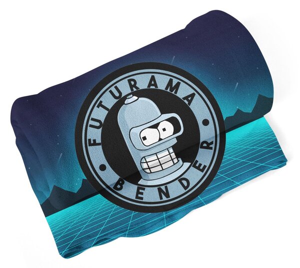 Sablio Deka Futurama Bender Čtvrtá dimenze - 150x120 cm