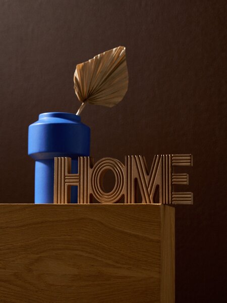 Sinsay - Stojící dekorace ve tvaru nápisu home - béžová