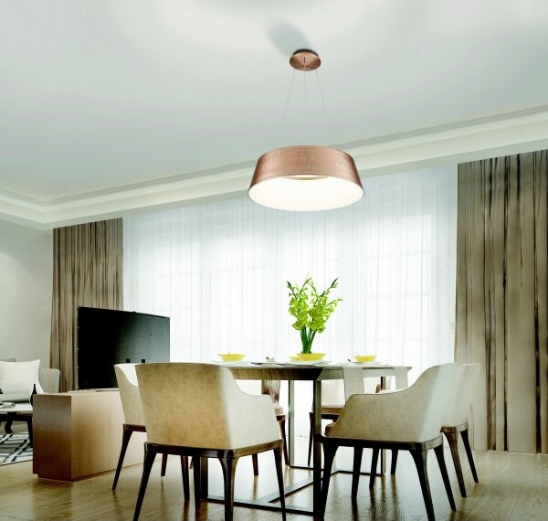 Azzardo AZ5095 - LED Stmívatelný lustr na lanku EMMA LED/60W/230V zlatá + DO