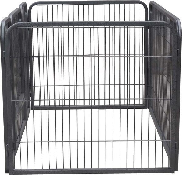 Melko výběh pro štěňata venkovní ohrada pro štěňata plot pro psy výběh pro zvířata - 124x80x70 CM