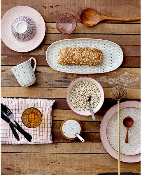 4dílný set příborů v černé barvě Bloomingville Cutlery Eleganza