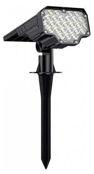 Viking - LED Solární lampa LED/1W/3,7V IP65 6000K 2200 mAh