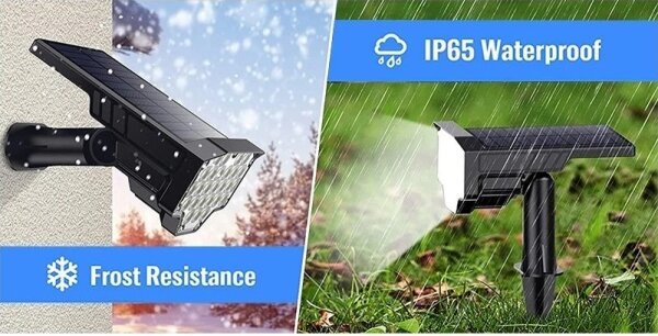 Viking - LED Solární lampa LED/1W/3,7V IP65 6000K 2200 mAh