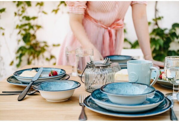 4dílný set příborů v černé barvě Bloomingville Cutlery Eleganza