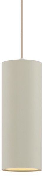 Moderní závěsné svítidlo béžové GU10 50mm kulaté - Tubo