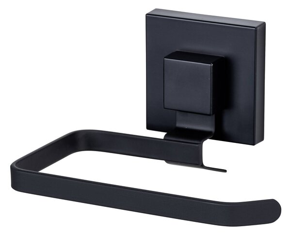 Kovový držák na toaletní papír QUADRO, montáž bez vrtání