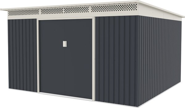 Zahradní domek G21 GRAH 1132 - 340 x 333 cm, antracitový