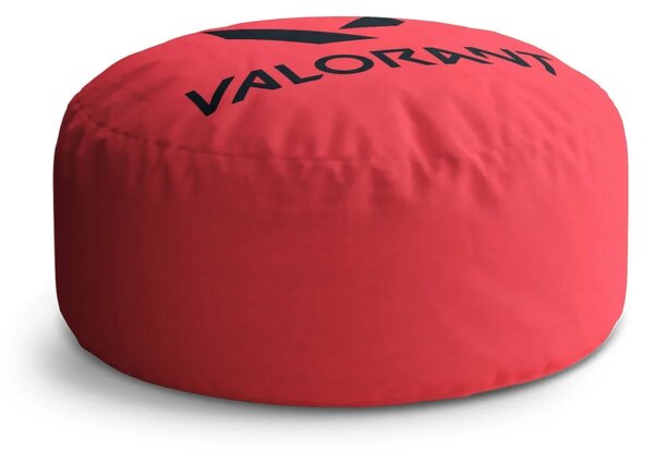 Sablio Taburet Circle VALORANT Red: 38x48 cm