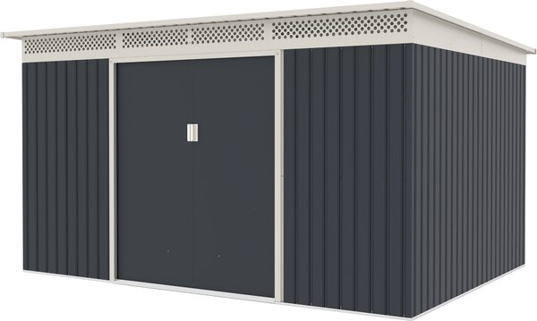 Zahradní domek G21 GRAH 915 - 340 x 269 cm, antracitový