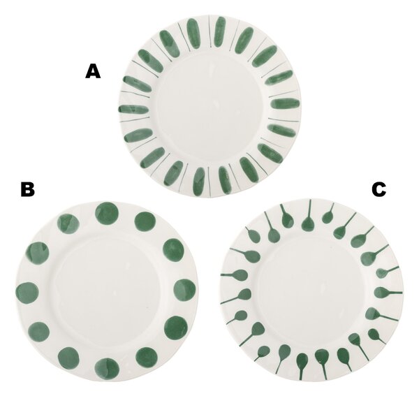 Talíř Linora Green Ø 28 cm B