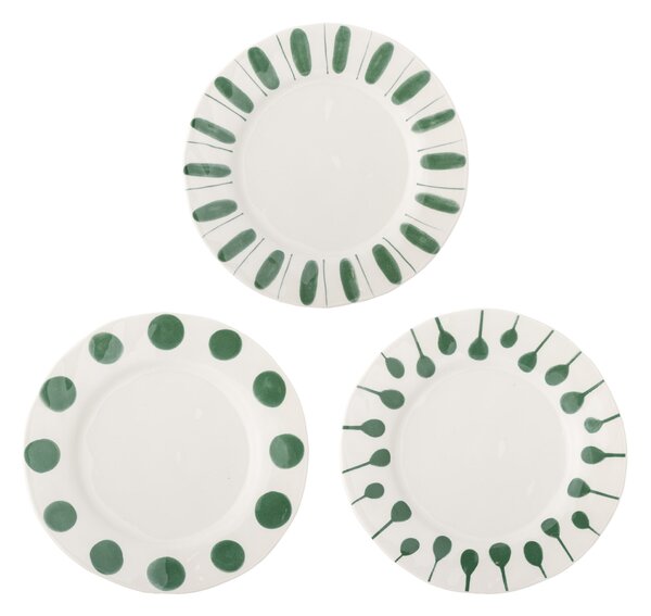 Talíř Linora Green Ø 28 cm B