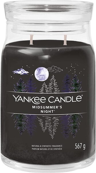 Yankee Candle vonná svíčka Signature ve skle velká Midsummer’s Night 567 g