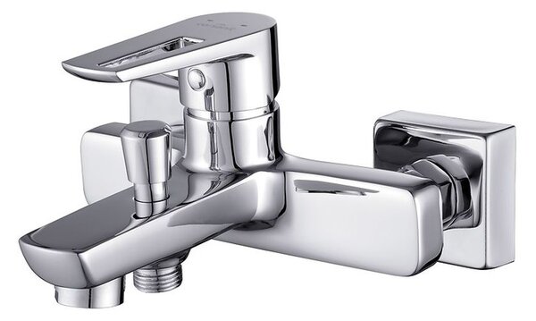 Cersanit Mille vanová baterie na stěnu chrom S951-006