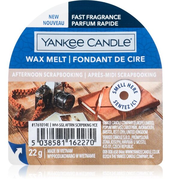 Yankee Candle Afternoon Scrapbooking vosk do aromalampy 22 g