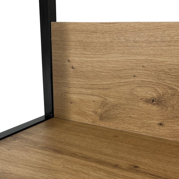 Regál Izumi III (černá + dub artisan). Akce -29%