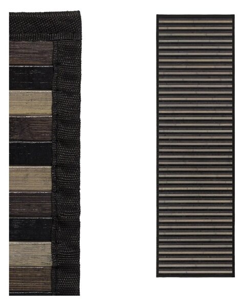 Šedý bambusový běhoun 60x200 cm – Casa Selección