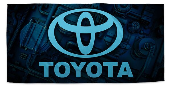 Sablio Ručník Logo Toyota Motor - 30x50 cm
