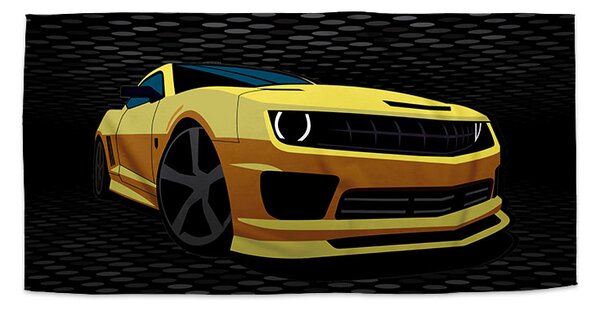 Sablio Ručník Chevrolet Camaro Puntíky - 30x50 cm