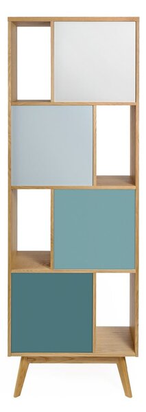 Tyrkysová knihovna 65x191 cm Avon - Woodman