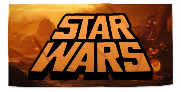 Sablio Ručník Star Wars Lávová planeta - 30x50 cm
