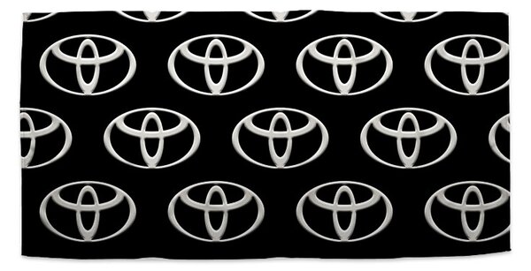 Sablio Ručník Toyota Pattern - 30x50 cm