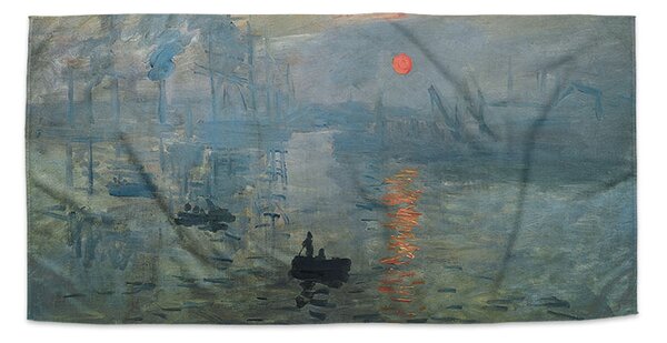 Sablio Ručník Imprese, východ slunce - Claude Monet - 30x50 cm