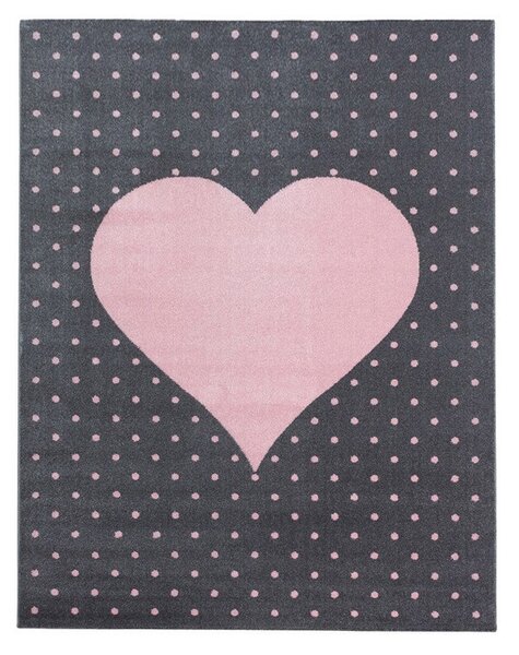 Hans Home | Dětský kusový koberec Bambi 830 pink