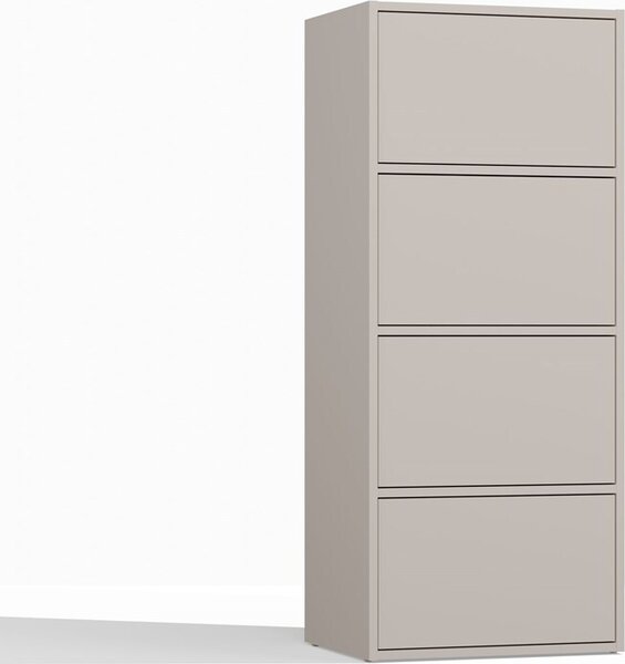 Úzká komoda s dvířky ATALLA - kašmír