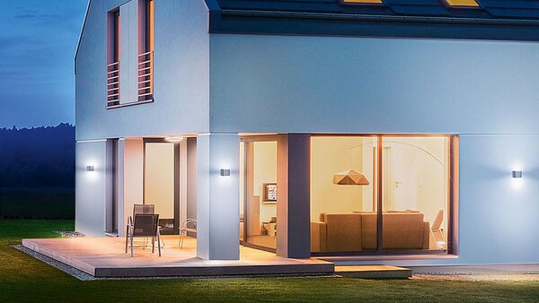 Steinel L 840 venkovní nástěnné svítidlo 1x9.1 W bílá-antracitová ST079277