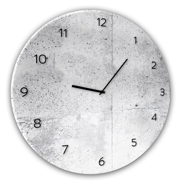 Nástěnné hodiny Styler Glassclock Wall, ⌀ 30 cm
