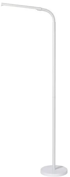Stojací lampa Lucide Gilly / výška 153 cm / 5 W / 230 V / bílá