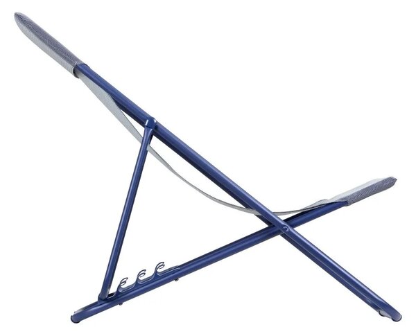 Polohovací lehátko MAXITRANSAT ColorBlock BatylineISO modrá Indigo