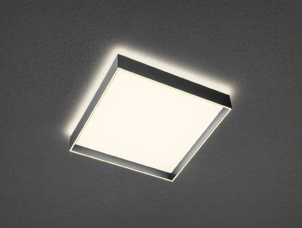 Redo Stropní LED svítidlo HOVER, 40W, 42x42 cm, CCT 2700-4000K, RF Control Barva: Bílá
