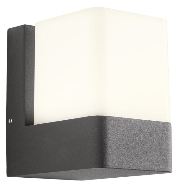 Smarter LED venkovní nástěnná lampa Tok, v.11,7cm, IP44 Barva: Rezavě hnědá