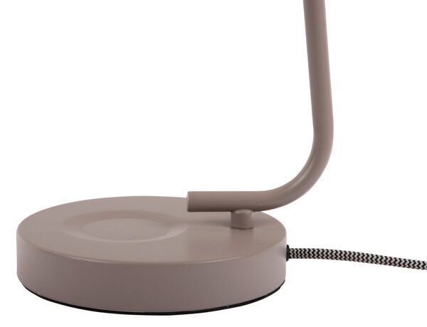 Kovová stolní lampa ENCANTAR, výška 38,5 cm, šedá