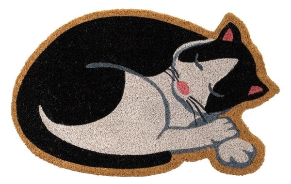 Rohožka z kokosového vlákna 40x60 cm Cat – Casa Selección