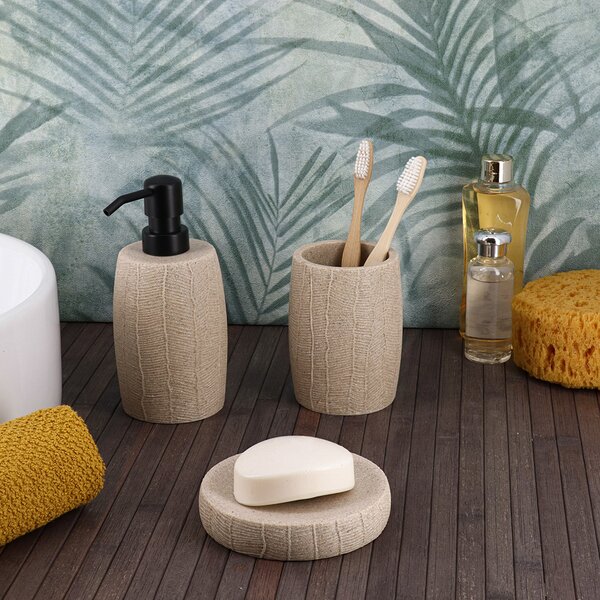 Mýdlenka Binchi Eko Sandstone Beige Striped Moderní