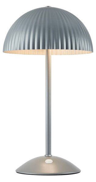 Markslöjd Stolní lampa Zin, šedá, železo, výška 35,5 cm, G9, Hliník / šedá / zinek, Obývací pokoj / jídelna, kov