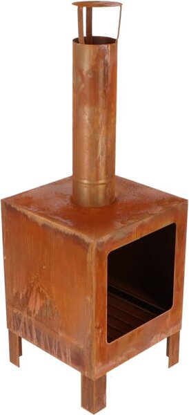 Esschert Design Patio Stove S Rusty Brown