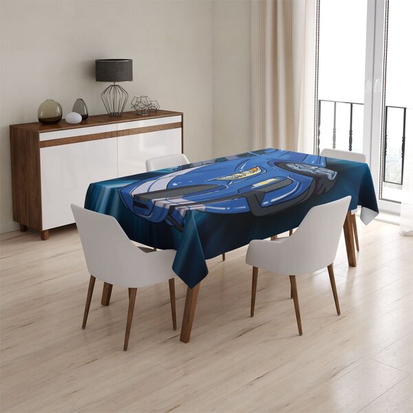 Sablio Ubrus Mustang Modré pozadí - 90x90 cm