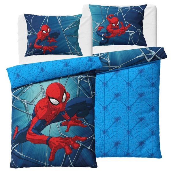 Carbotex povlečení bavlna Spider-Man Vrací Úder 140x200, 70x90 cm