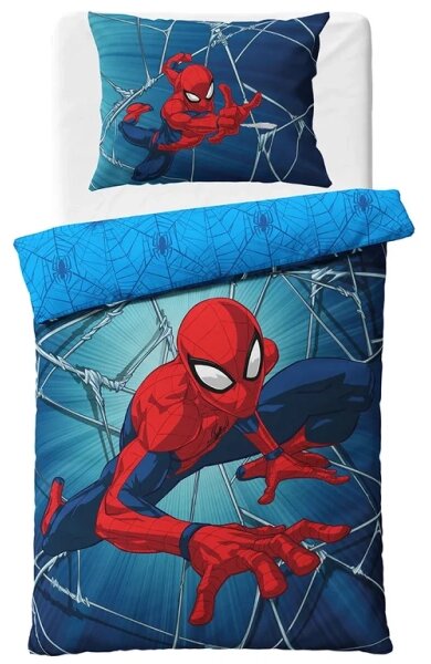 Carbotex povlečení bavlna Spider-Man Vrací Úder 140x200, 70x90 cm